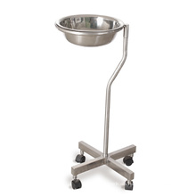 Stainless Steel Medical Cart of Single Basin